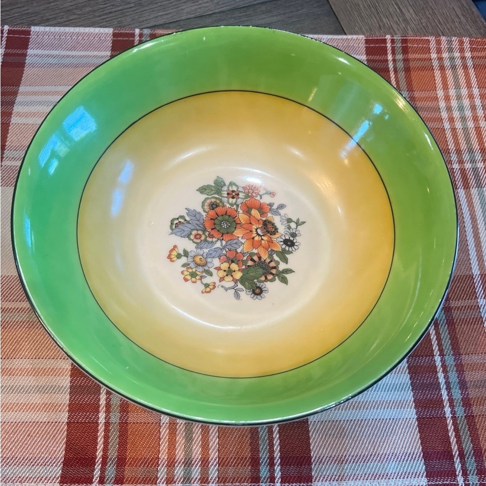 Registered Celebrate Antique Serving Bowl 9 Inch Made in Germany Circa 1920-30’s